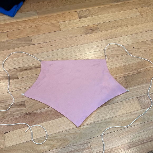 Princess Polly silky light pink top. - Picture 2 of 3